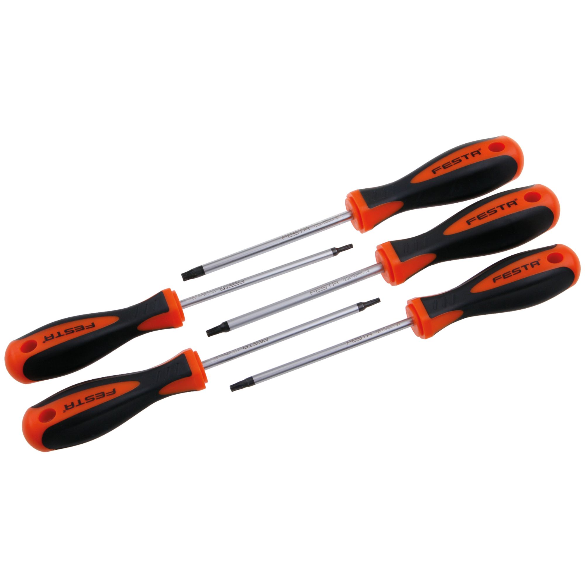 Šroubováky TORX, sada 5ks, S2, FESTA