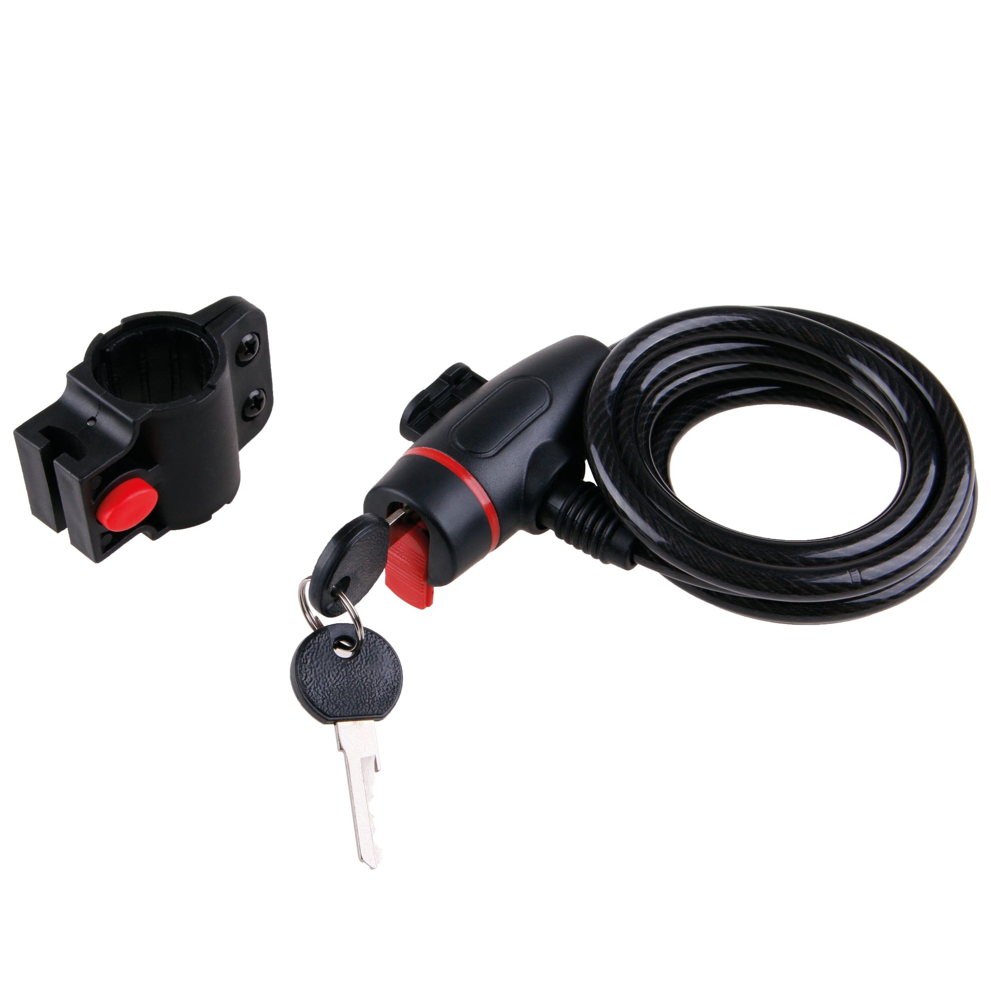 Zámek na kolo, 180cm x 8mm, spirálový, FESTA