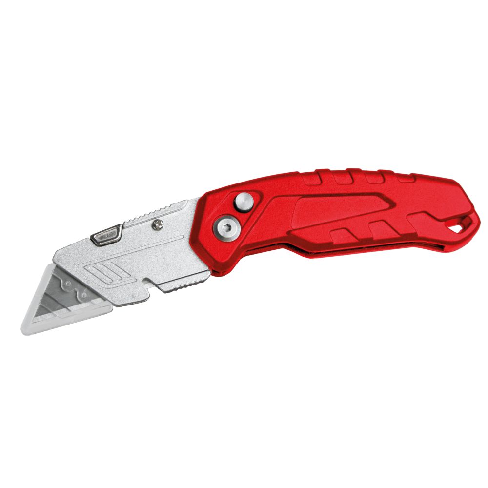 Zavírací nůž, hliník, bezpečnostní aretace, + 5 čepelí, FESTA