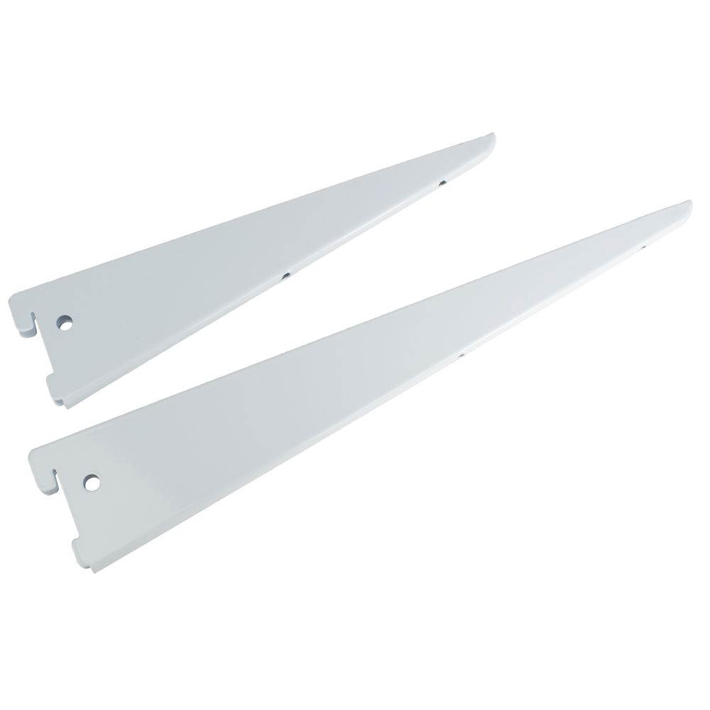 Regálový hák, dvojitý, 17cm