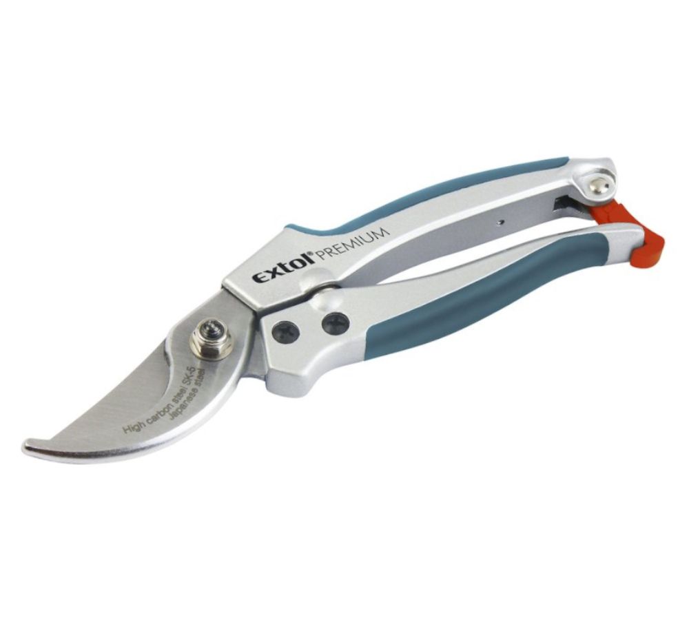 Zahradní nůžky, 18cm, AL. rukojeť, SK5, EXTOL PREMIUM