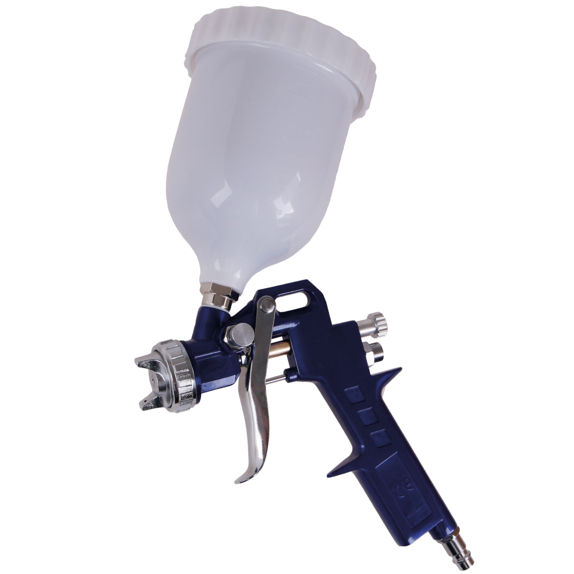 Stříkací pistole – horní plastová nádobka 500ml, tryska 1,5mm, FESTA