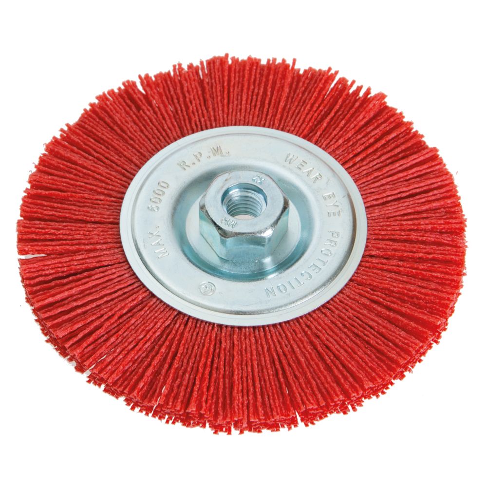 Kartáč rotační okružní, 150mm, NYLON, M14, FESTA