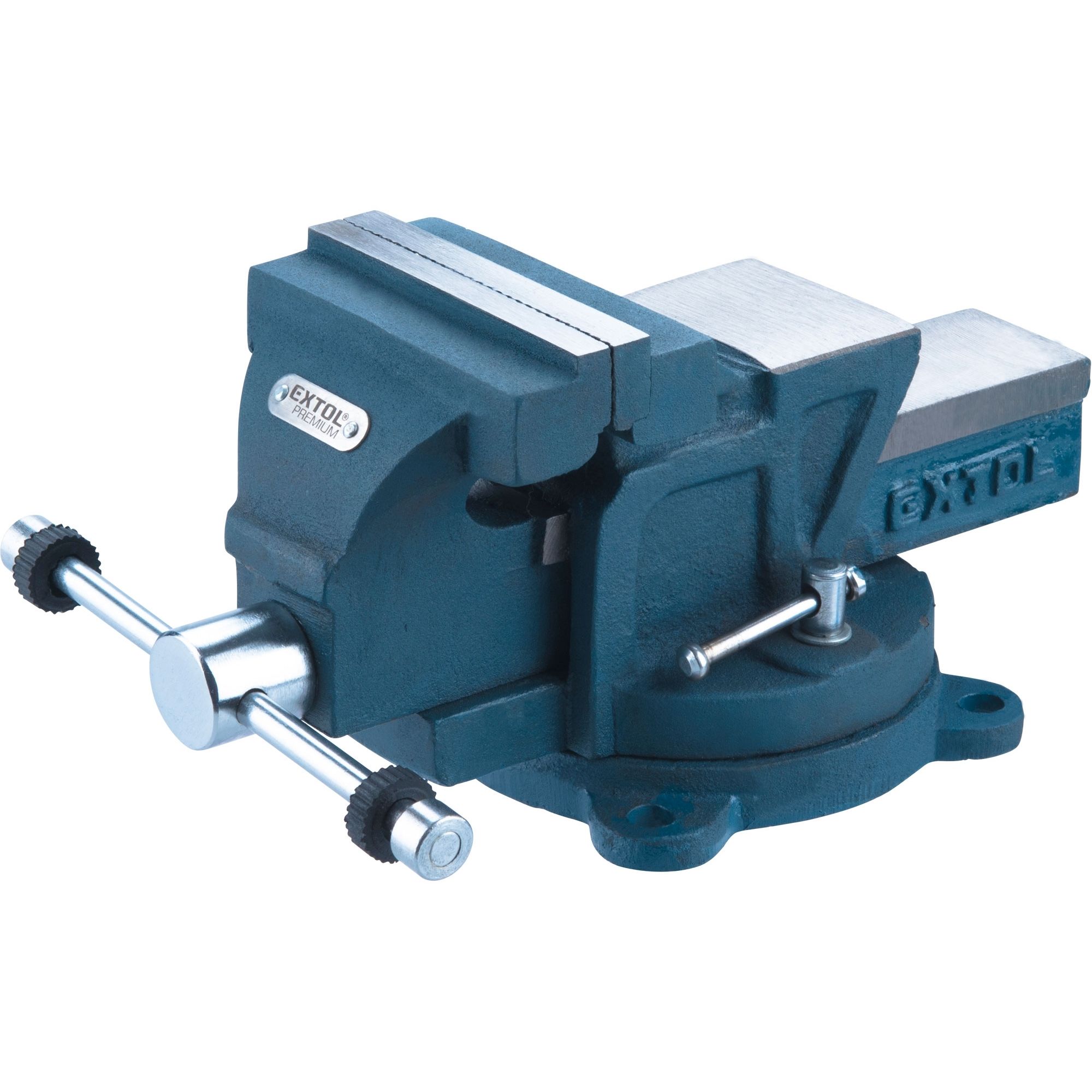 Svěrák dílenský, otočný, 100mm, EXTOL PREMIUM