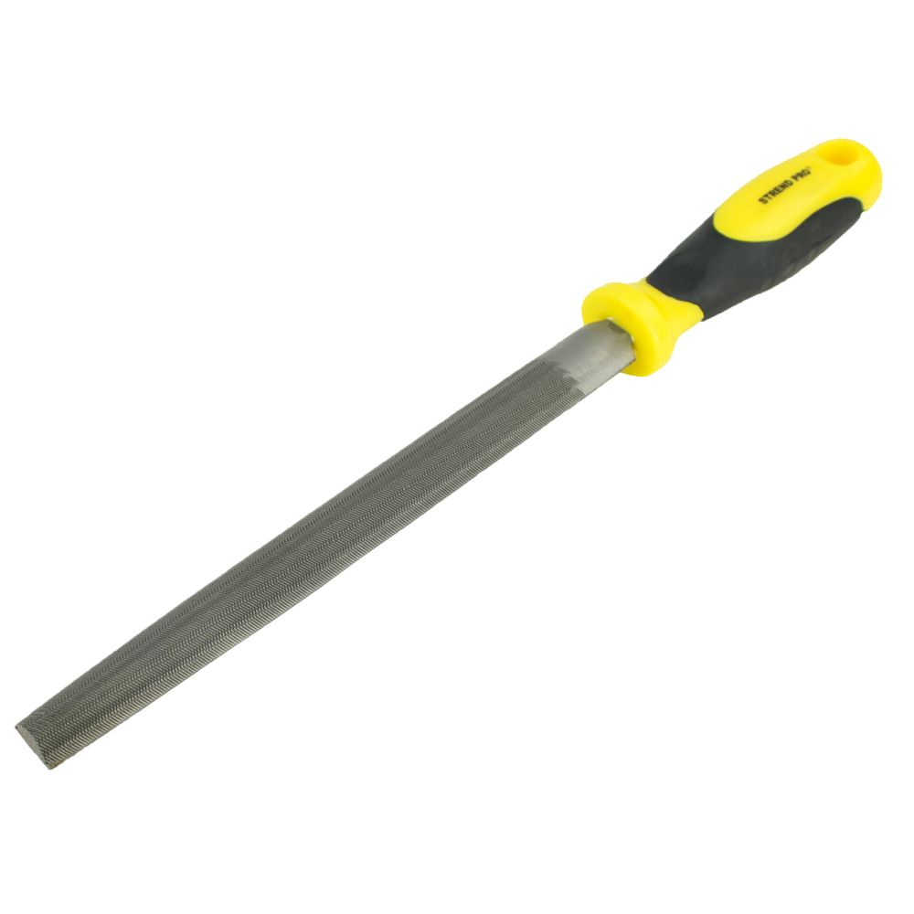 Pilník na kov, 200mm, půlkulatý, sek 2, STREND PRO