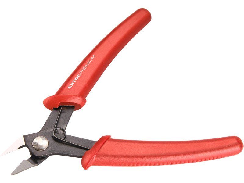Kleště štípací boční pro elektroniku, 130mm, EXTOL PREMIUM