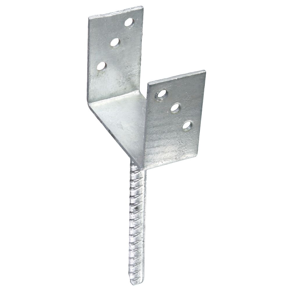 Patka kotevní s trnem, úzká, 120x60mm, ZN