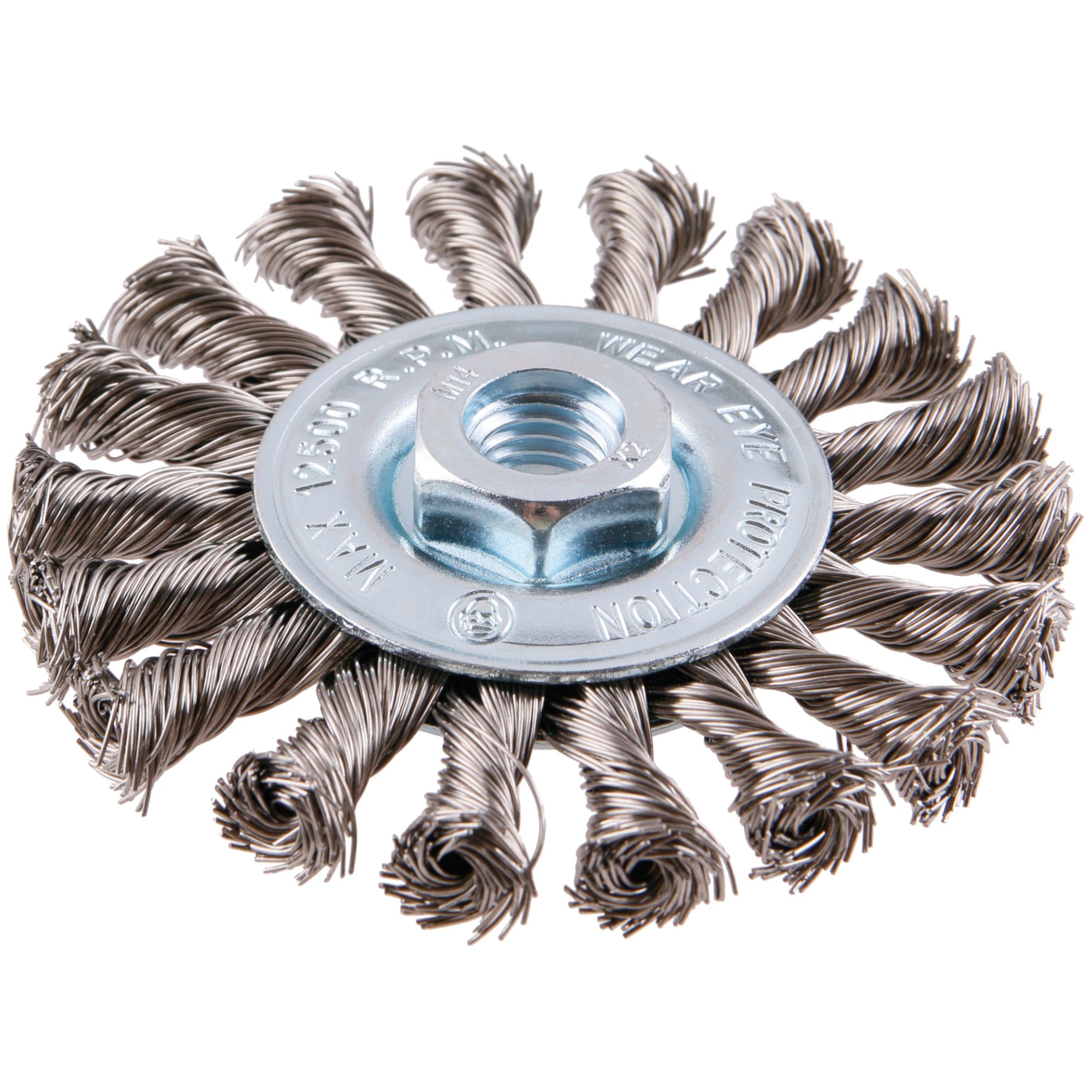 Kartáč rotační okružní, 100mm, NEREZ copy, M14, FESTA