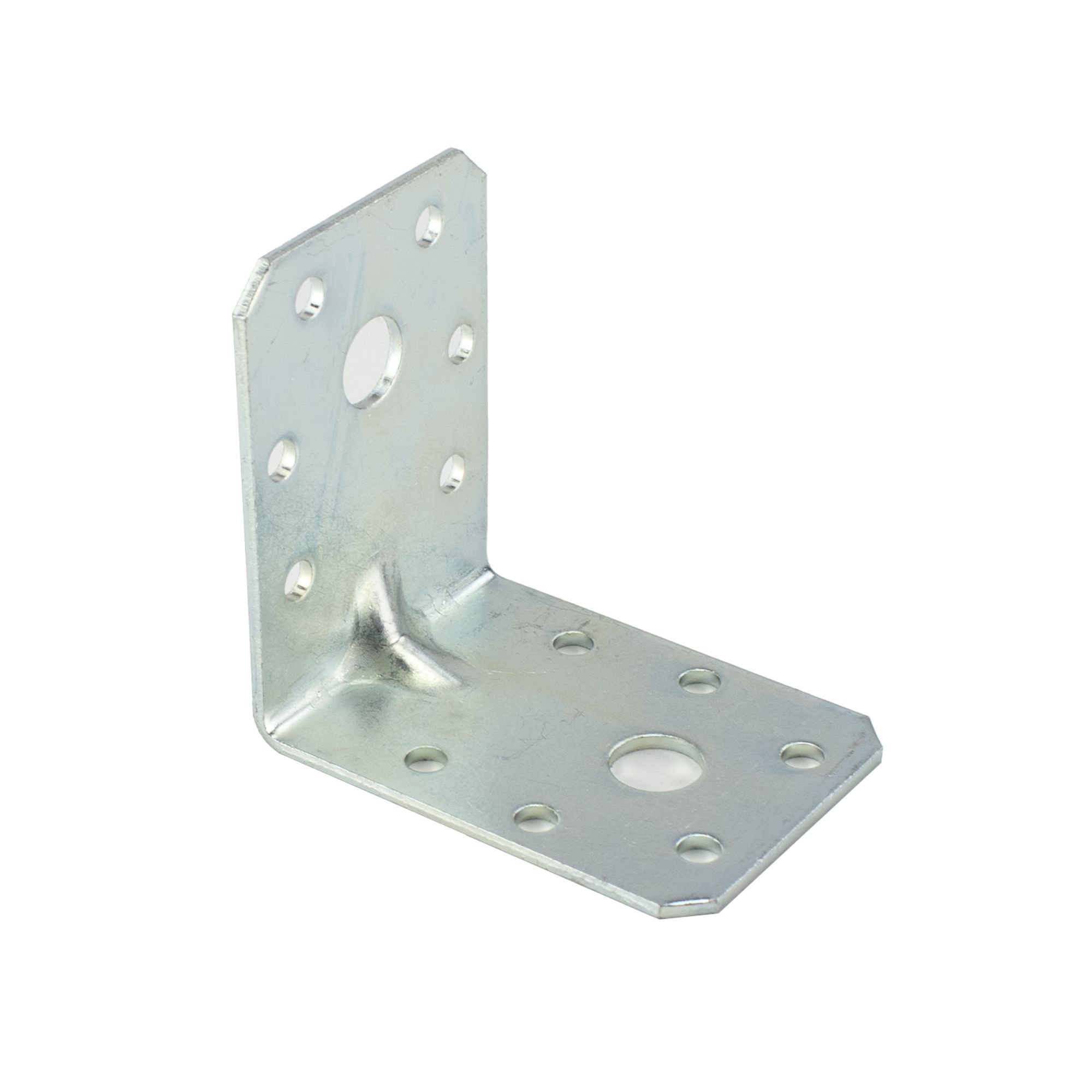 Úhelník spojovací ÚP7, s prolisem, 60x60x45mm, 2,0mm, ZN
