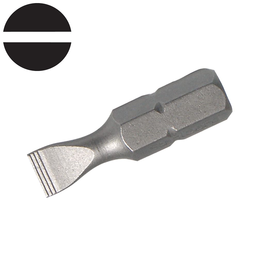 Bit plochý, S 8mm, 25mm, S2, STAHLBERG