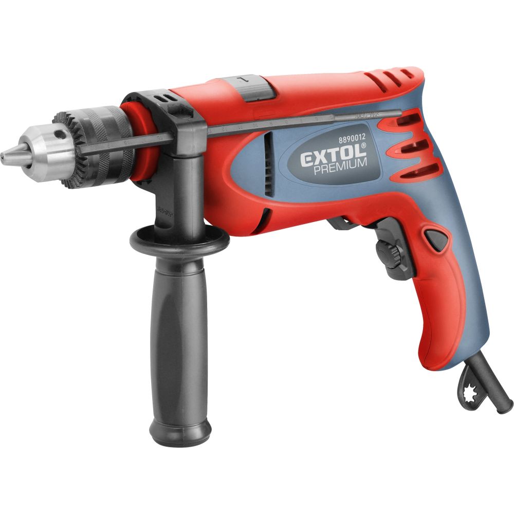Vrtačka s příklepem, 750W, 1,5-13mm, HD 750 CA, EXTOL PREMIUM