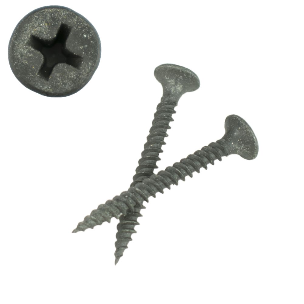 Šroub do sádrokartonu TN FINE 3,5 × 55mm – zápustná hlava, fosfát černý, bal. 500ks