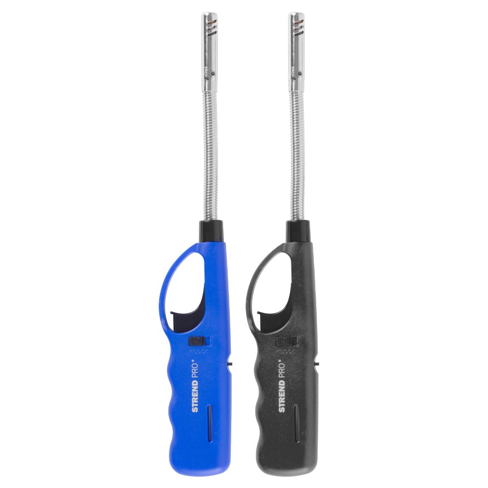 Zapalovač plynový, větru odolný, FLEXI, STREND PRO