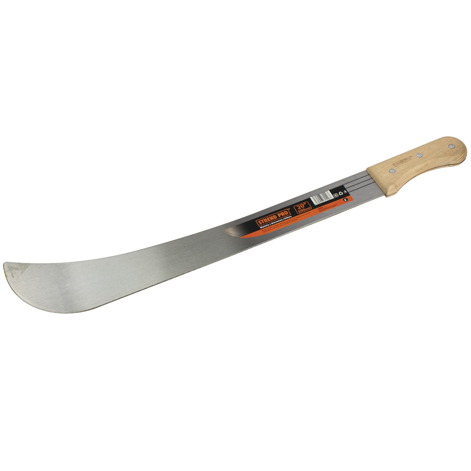 Mačeta s dřevěnou rukojetí, délka 65cm