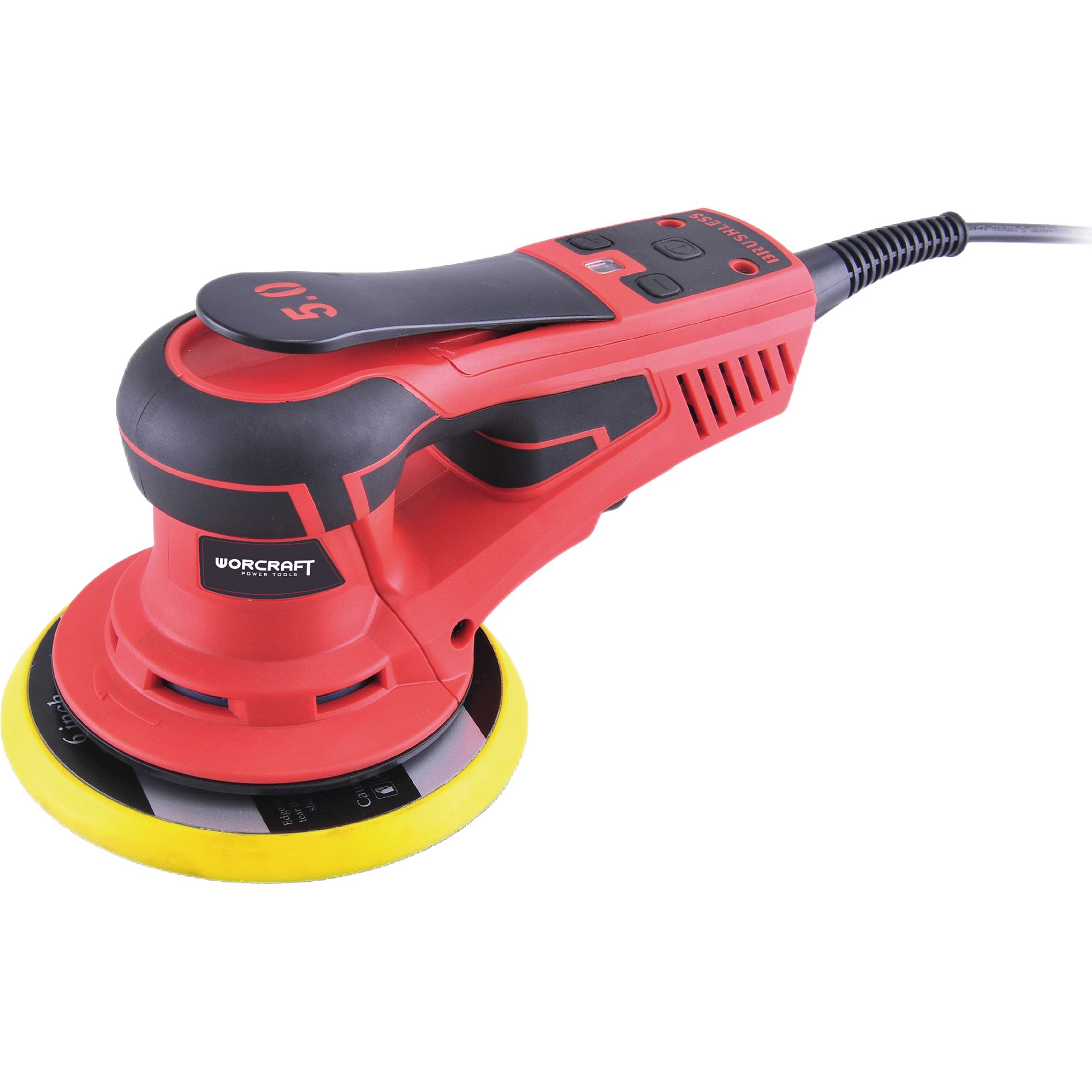 Bruska excentrická, 150mm, 350W, WORCRAFT OS04-150