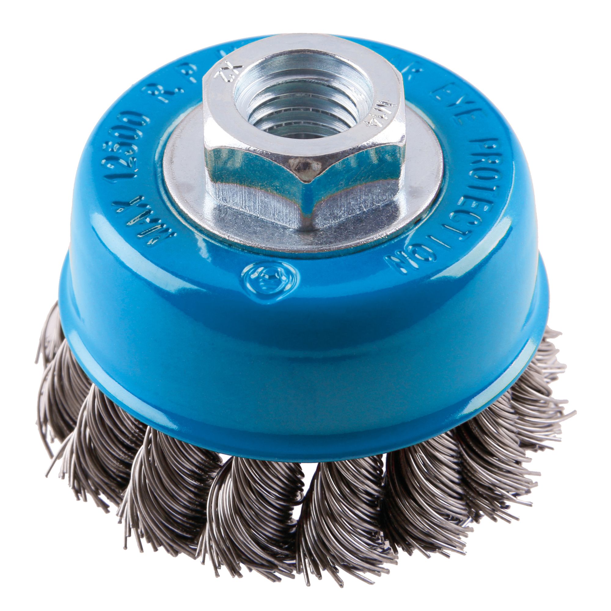 Kartáč rotační hrnkový, 65mm, NEREZ copy, M14, FESTA