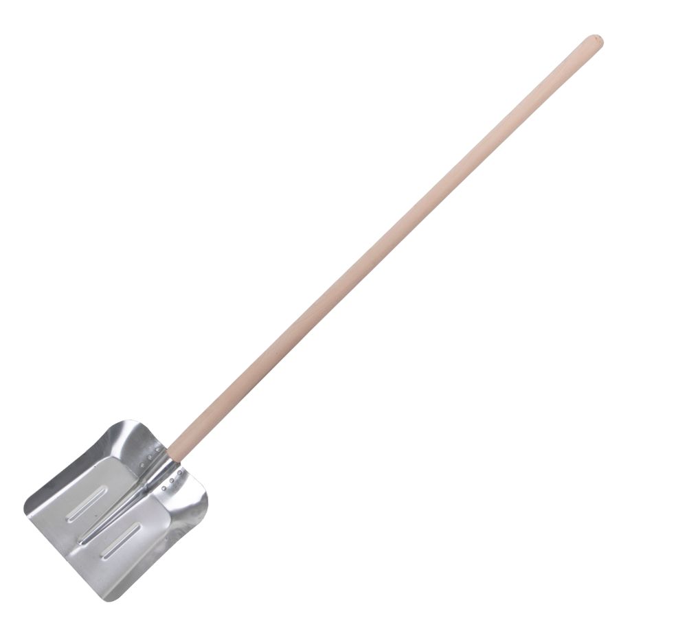 Lopata hliníková, stájová (26cm), 1,6mm, s násadou