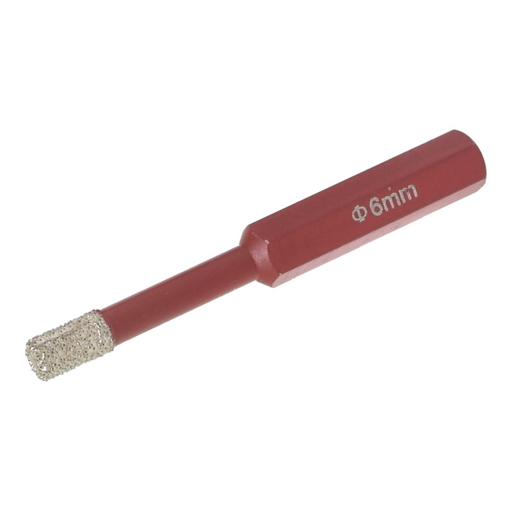 Korunka vykružovací diamantová PROFI, 6mm, stopka, STREND PRO